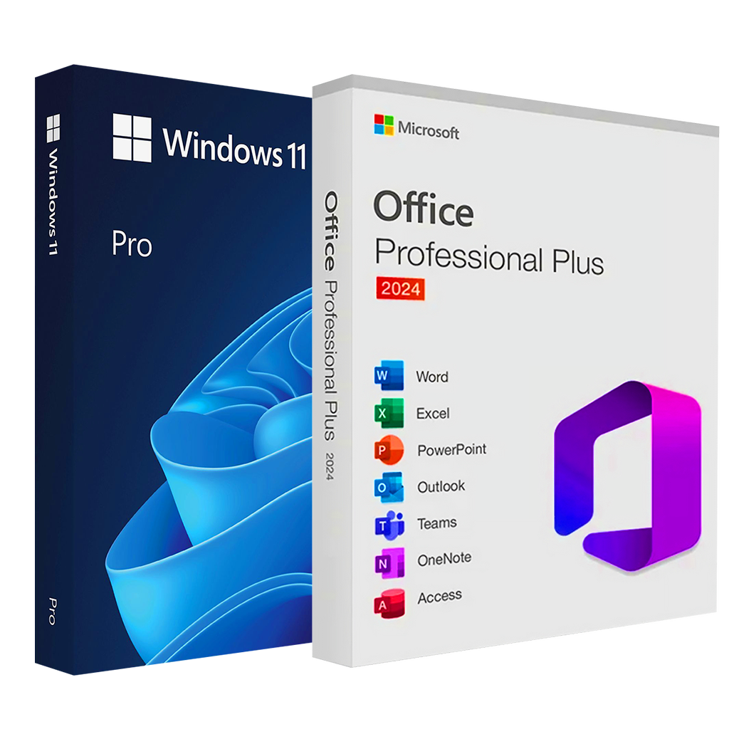 Windows 11 Pro + Office Pro Plus 2024 - Pachet Complet | Licență